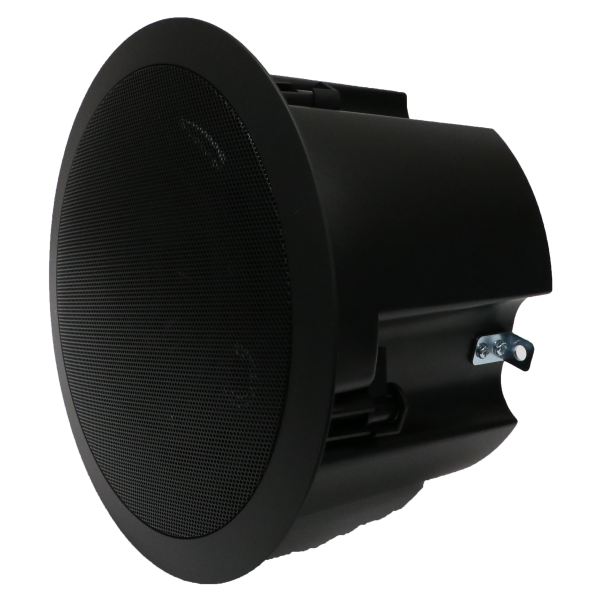 Speco SP5MATB 5.25″ 25/70V speaker with Backbox – BLACK