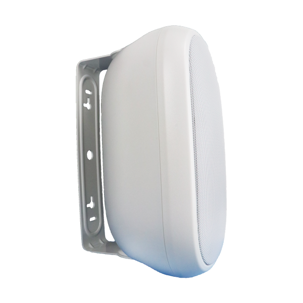 Speco SPCE5OTW 5.25″ Outdoor Speaker White w/ Transformer(Pair)