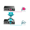 TP-Link TL-SG105PE 5-Port Gigabit Easy Smart Switch with 4-Port PoE+