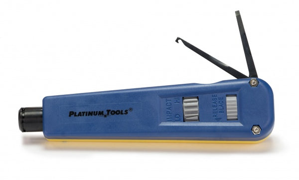 Platinum Tools 13307C PT Punchdown Tool, w/NeverDull 110 & 66 Blades