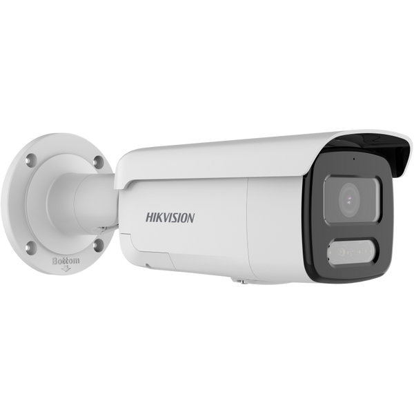 Hikvision DS-2CD2T87G2-LSU/SL 2.8mm 8 MP ColorVu Audio Alarm & Strobe Light Fixed Bullet Network Camera