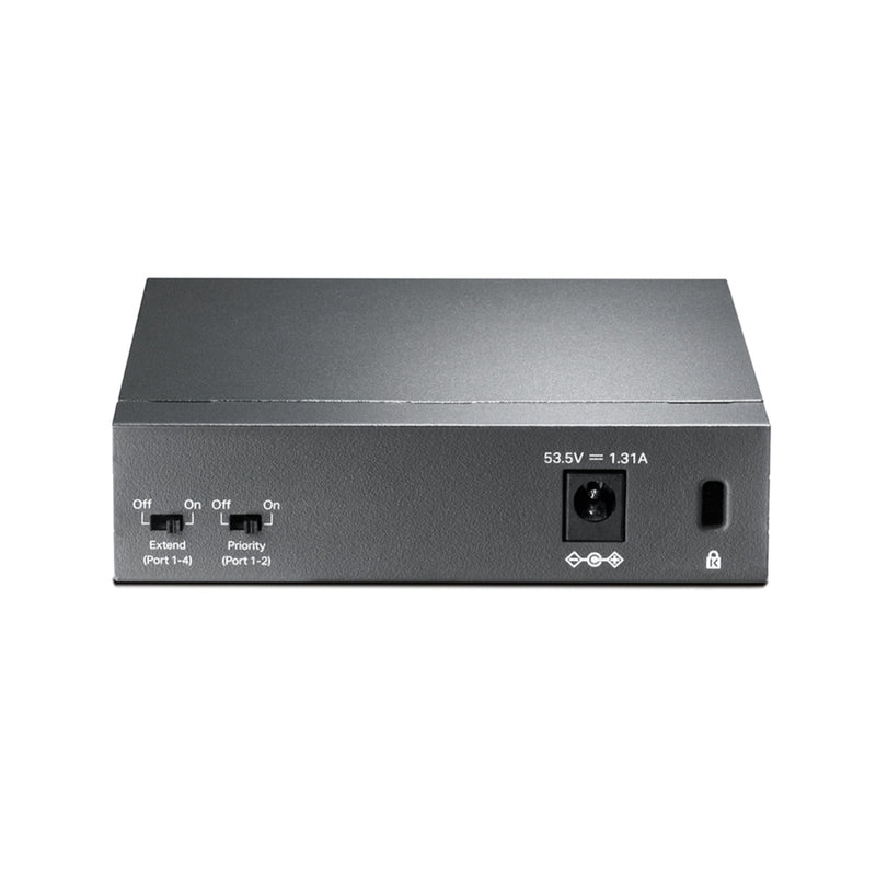 TP-Link TL-SF1005P 5-Port 10/100Mbps Desktop Switch with 4-Port PoE+