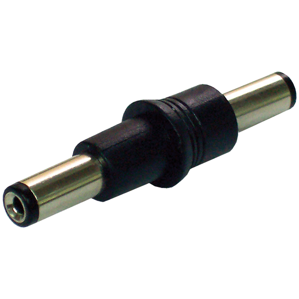 Seco-Larm CA-1616Q 2.1mm DC Plug-to-Plug Adapter, Pack of 10
