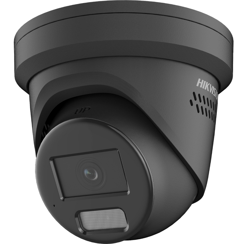 Hikvision DS-2CD2347G2-LSU/SL 2.8mm 4 MP ColorVu Audio Alarm & Strobe Light Fixed Turret Network Camera