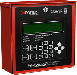 Potter IntelliCheck™ - Advanced Leak Rate Monitor