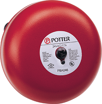 Potter PBA-2410 - PBA Series - AC Powered Bell