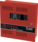 Potter PFC-5004E 4 Zone Expandable FACP Red Cabinet