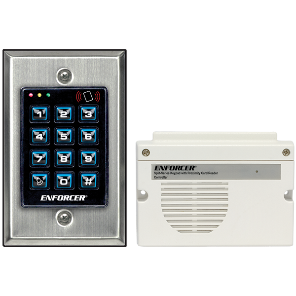 Seco-Larm SK-4131-SPSQ Split Series Keypad with Proximity Card Reader