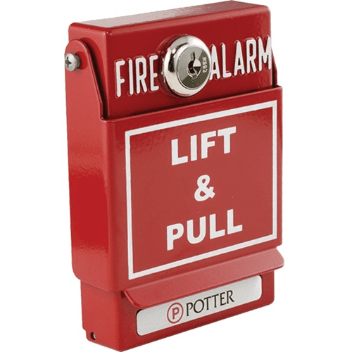 Potter PAD100-PSDA PAD 100 Addressable Pull Station Dual Action