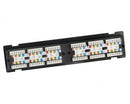 Platinum Tools 650-12C5 12 Port Cat5e Non-Shielded Patch Panel