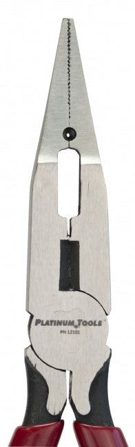 Platinum Tools 12101C 7” Long Nose Crimping Pliers