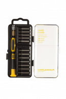 Platinum Tools 19103CD-12 Micro Mini II 13 Piece Screwdriver Set, 12 Piece Counter Display