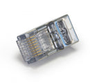 Platinum Tools 100024C ezEX™44 Shielded CAT6 Connector, Internal Ground, 25/Clamshell.