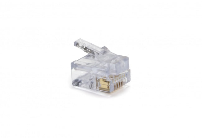 Platinum Tools 100026C EZ-RJ12/11 Connectors, 50 Pc. Clamshell