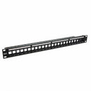 Platinum Tools 642-24SU Unloaded Patch Panel, 24 Port, STP. Box.