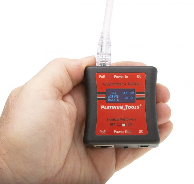 Platinum Tools TPS200C PoE++ Tester