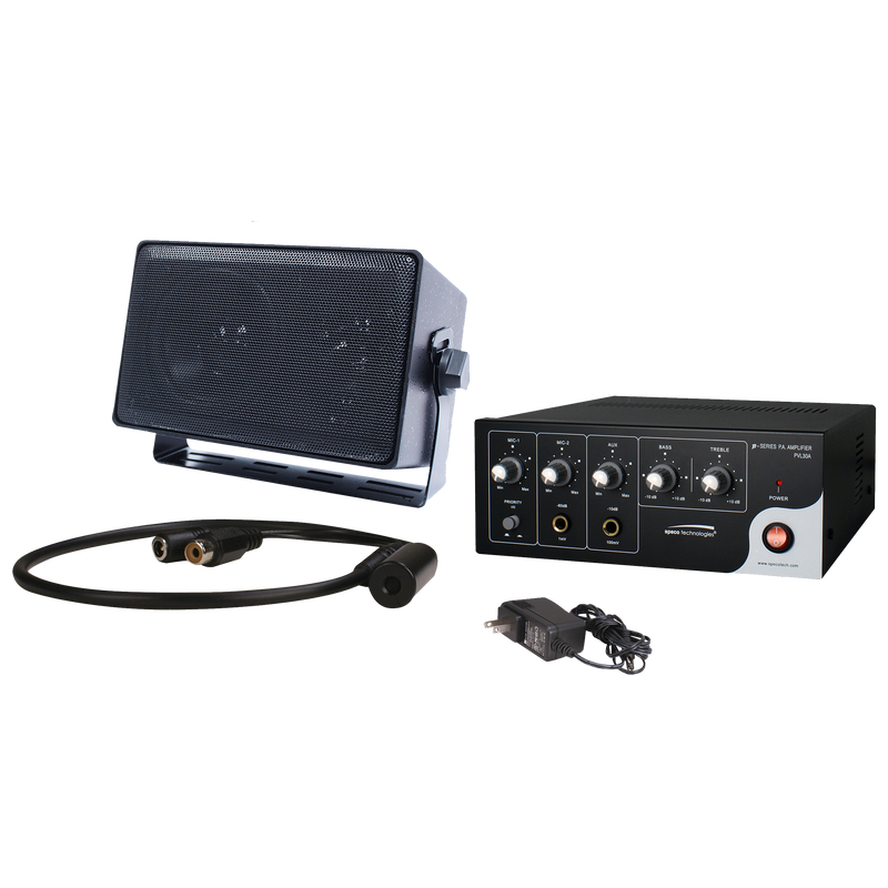 Speco 2WAK2 Two-way Audio Kit for DVR’s with PVL15A Amplifier