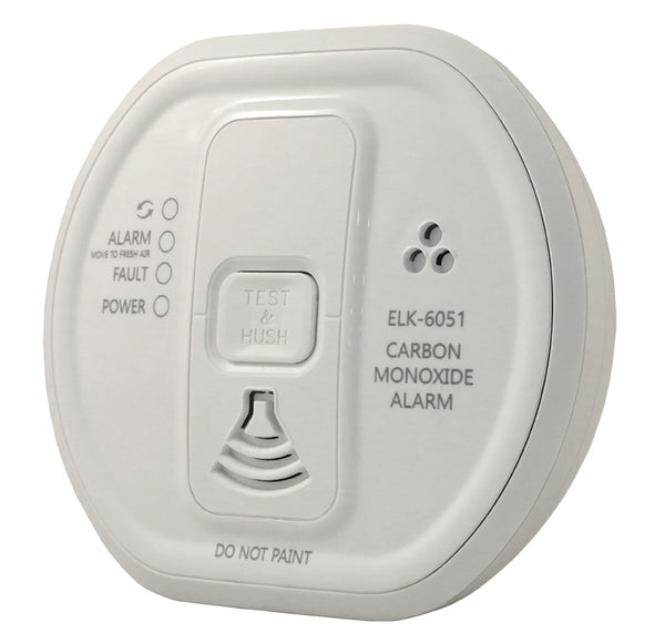ELK Products ELK-6051 Carbon Monoxide Detector – Two-Way Wireless