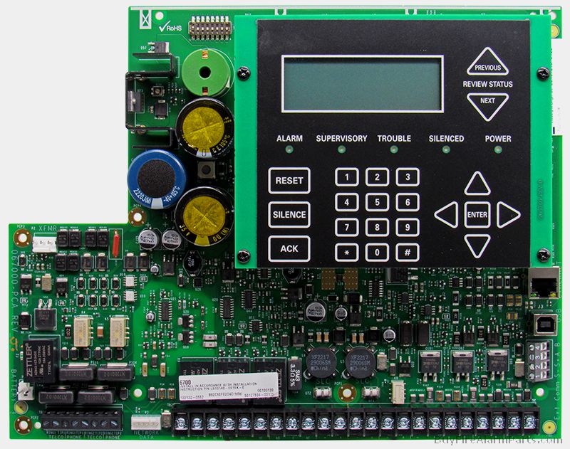 Silent Knight 067000BD Alarm Control Panel Board
