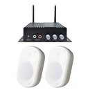 Speco AACEK1W AA1 Amp and SPCE5OW Bundle