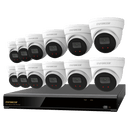 Seco-Larm DRN-K116-12 NVR and Camera Kit — 4K 16-Channel NVR + 12 IP 5MP Cameras + 4TB HDD