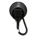Speco ER390UMB 20 Watt Deluxe Megaphone with Siren, USB Recording & External Mic- Matte Black