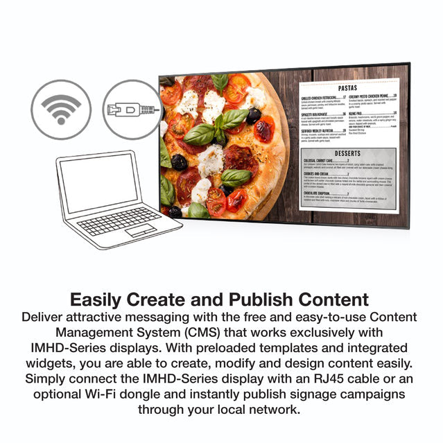 Invid IMHD4K-55A 55" 4K Digital Signage