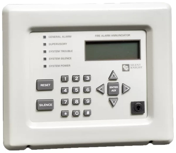 Silent Knight 5860 Remote Fire Annunciatorת Gray
