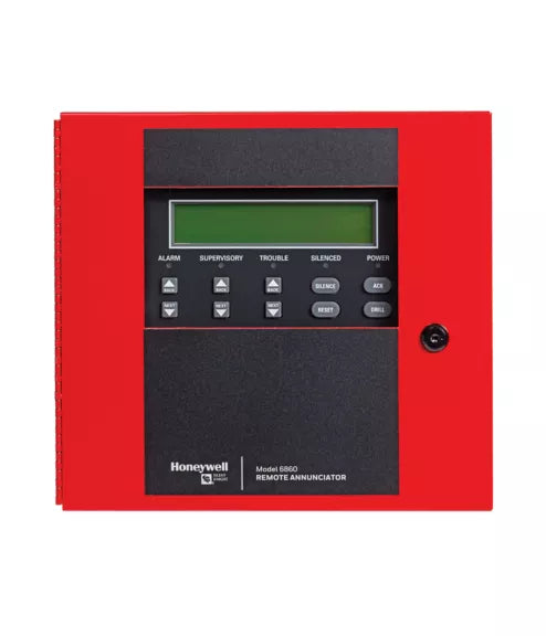 Silent Knight 6860 Remote Annunciator, 160-Character LCD, 24V DC