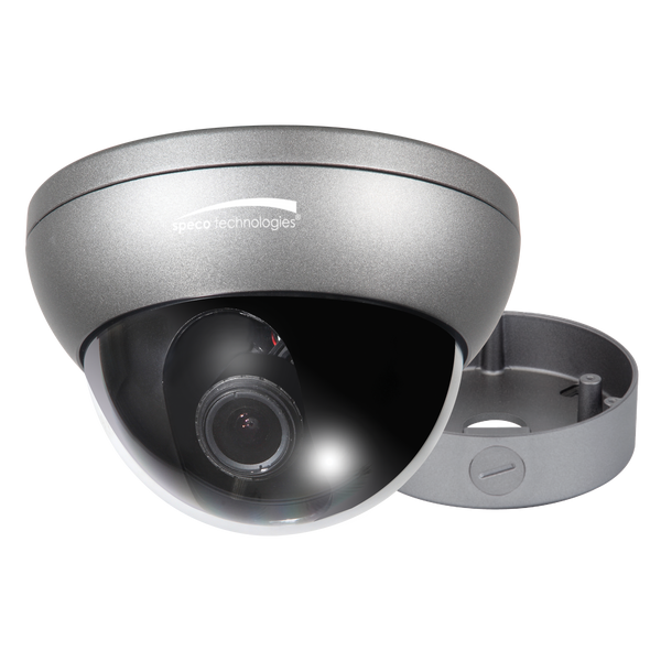 Speco HT7250T 2MP HD-TVI Intensifier® T Vandal Dome Camera, Included Junction Box