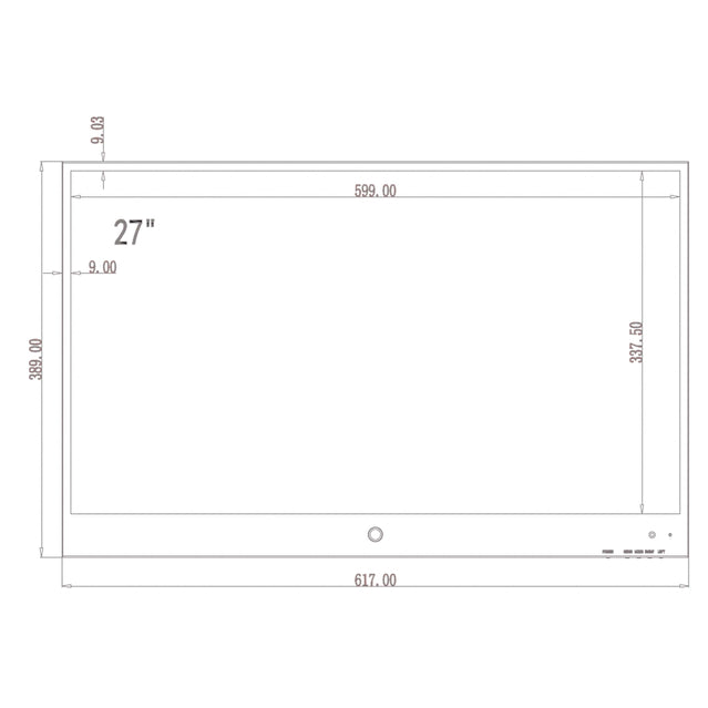 Invid IMHD-27PVM 27" PVM PoE Monitor