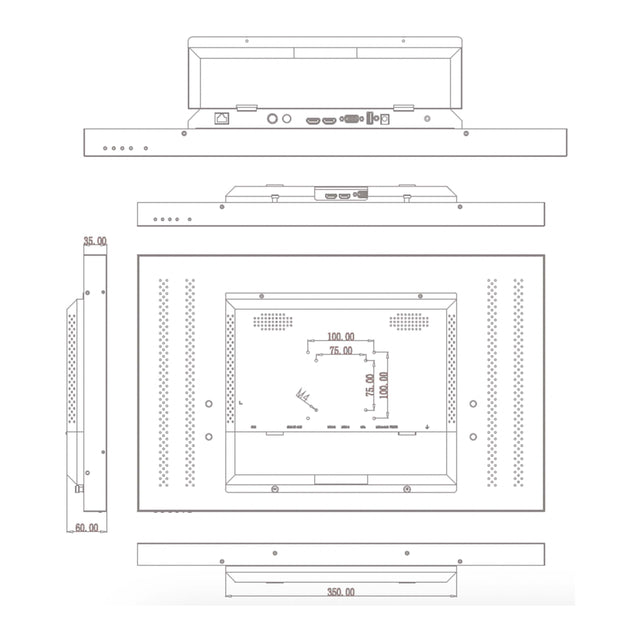 Invid IMHD-27PVM 27" PVM PoE Monitor