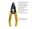 Jonard Tools JIC-375 Fiber Optic Stripper, Three Hole