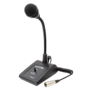Speco MHL5S Gooseneck Adjustable Desktop Microphone