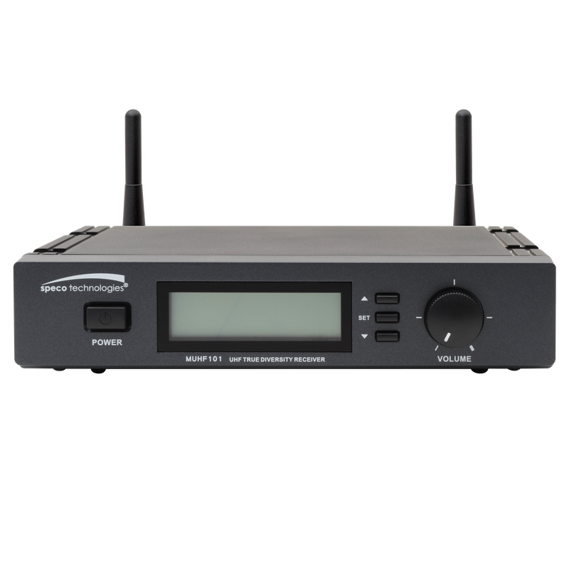 Speco MUHF101 Single Channel Diversity UHF Receiver