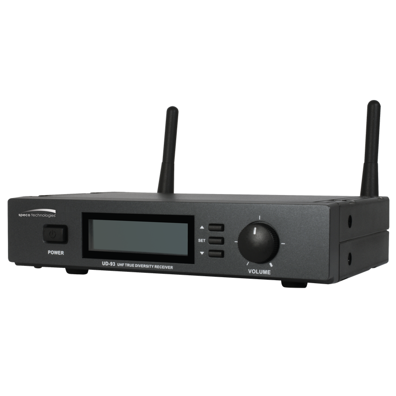 Speco MUHF101 Single Channel Diversity UHF Receiver