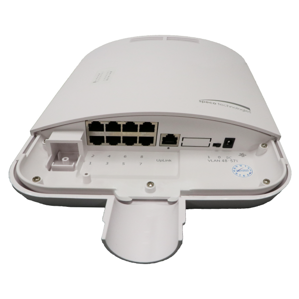 Speco P8S9O 9-port IP65 Rated 8 port PoE Switch