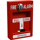 Potter PAD100-PSSA PAD 100 Addressable Pull Station Single Action