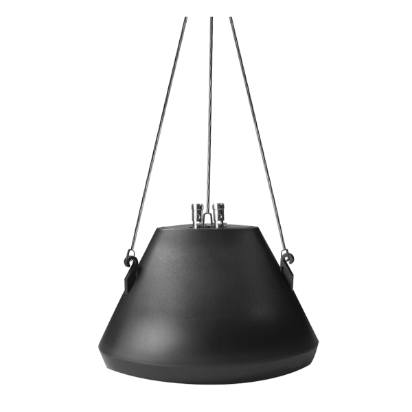 Speco SP30PTB 30 Watt RMS 5″ Pendant Speaker with Hanging Chain – Black