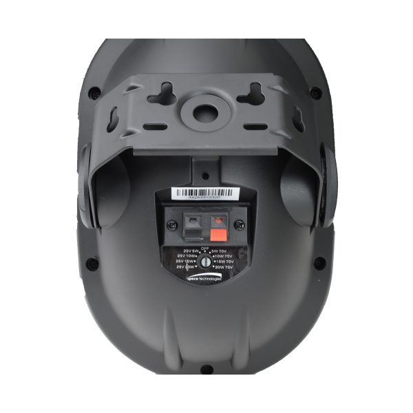 Speco SP4AWET 4″ Outdoor Speaker with Transformer – Black (each)