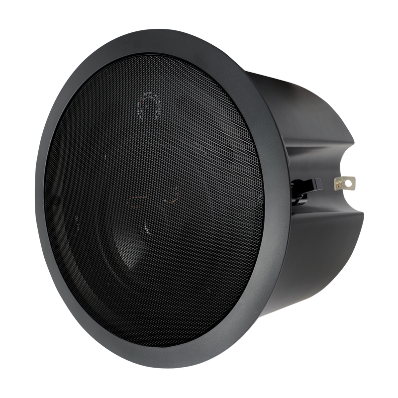 Speco SP6MATB 6.5″ 25/70V speaker with Backbox – BLACK