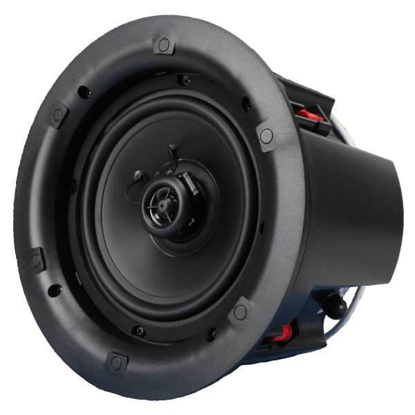Speco SP6OCT 6.5″ Water Resistant In- Ceiling Speaker w/ Transformer & Backbox
