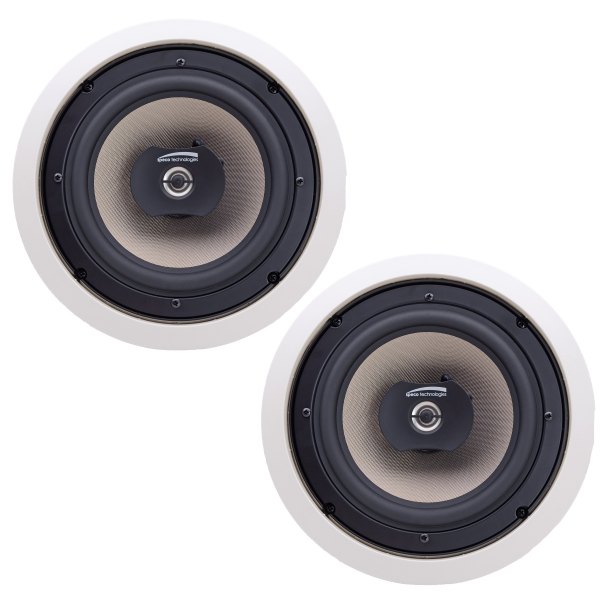 Speco SPCBC6 6.5″ Compression Molded PP Cone In-Ceiling Speaker (Pair)