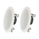 Speco SPCBC6 6.5″ Compression Molded PP Cone In-Ceiling Speaker (Pair)