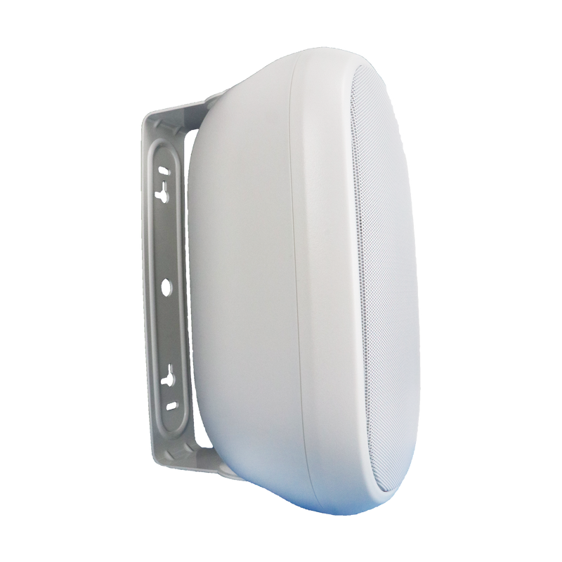 Speco SPCE8OTW 8″ Contractor Elite Series Weather-Resistant Indoor/Outdoor Wall-Mount Speaker – White, 70V, Each