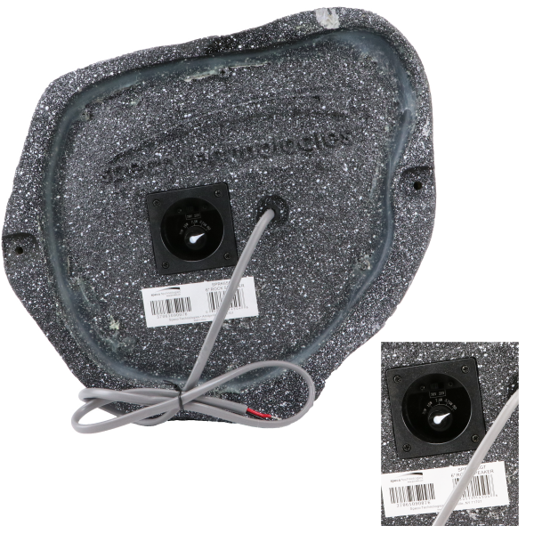 Speco SPRK65CGT 70V 25V Granite Rock Speaker (30W/15W/7.5W/3.75W & 8ohm)