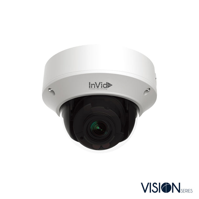 Invid VIS-P5DRXIRA27135NH 5 Megapixel IP Plug & Play Outdoor Dome 2.7-13.5mm