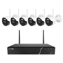 Speco ZIPK8WN2 8 Channel Wireless NVR Kit with Six 2MP Wireless IP Cameras, 2TB