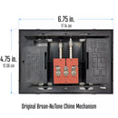 Broan-NuTone Doorbell  Replacement Chime Module Mechanism, Fits Most Chime Models