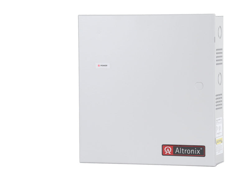 Altronix AL600ULPD8CB Power Supply Charger, 8 PTC Class 2 Outputs, 12/24VDC @ 6A, 115VAC, BC300 Enclosure